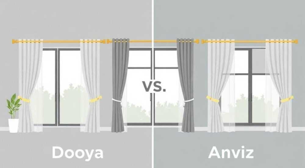 Карнизы dooya или anviz какие лучше карнизы