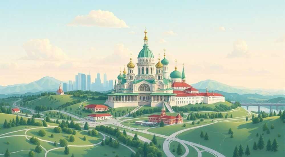 Карта ландшафта московской области
