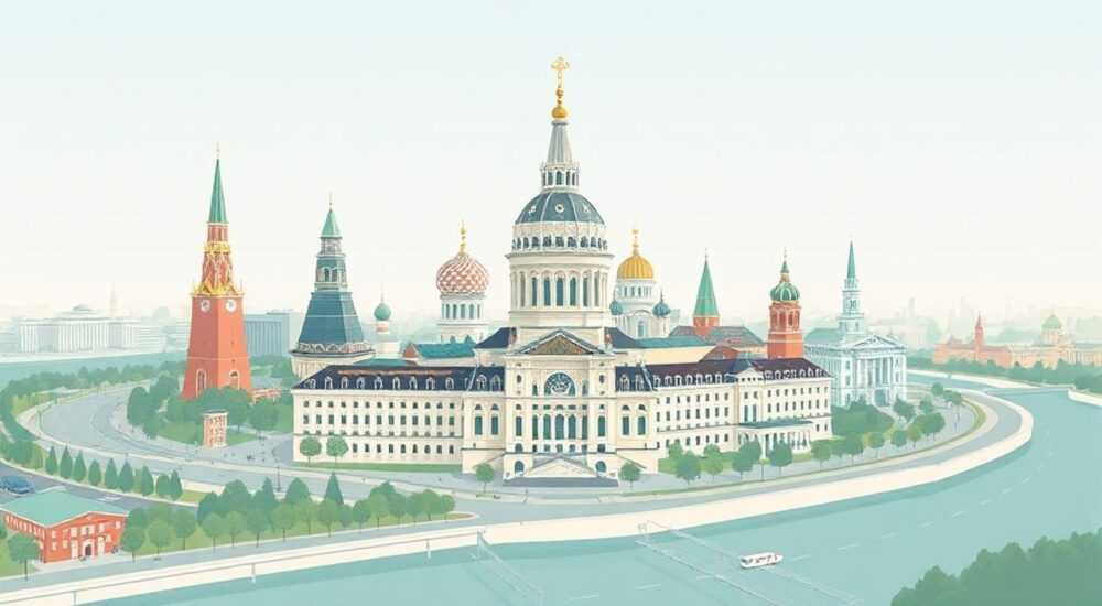 Карта памятников архитектуры москвы