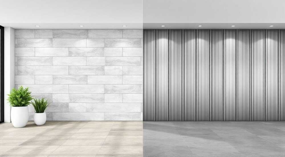 Керамогранит или металлокассеты что выгоднее