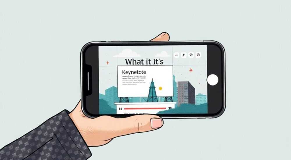 Keynote на айфоне для чего