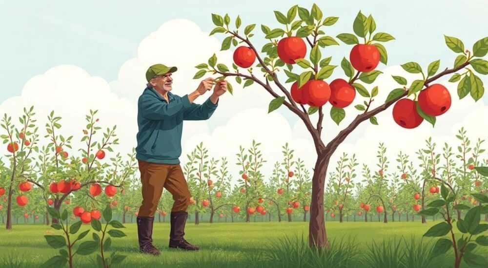 Когда лучше обрезать яблони осенью или весной в подмосковье