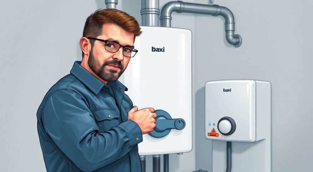 Котел baxi как поднять давление