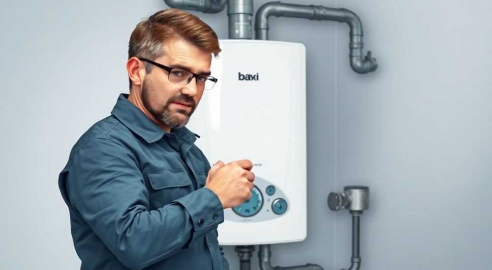 Котел baxi как снизить давление