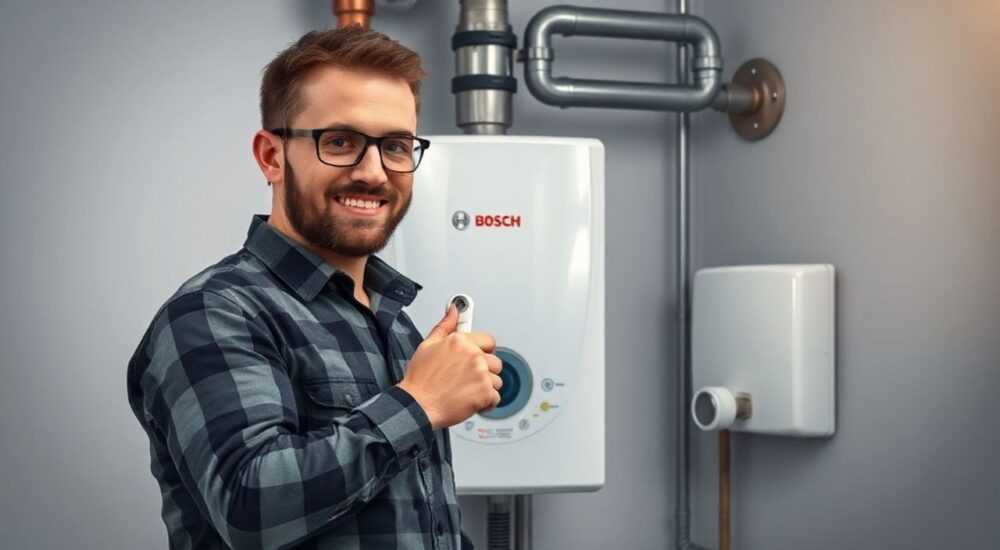 Котел bosch как убавить температуру