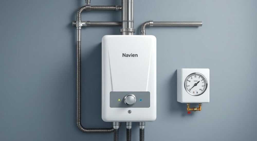 Котел navien как добавить давление