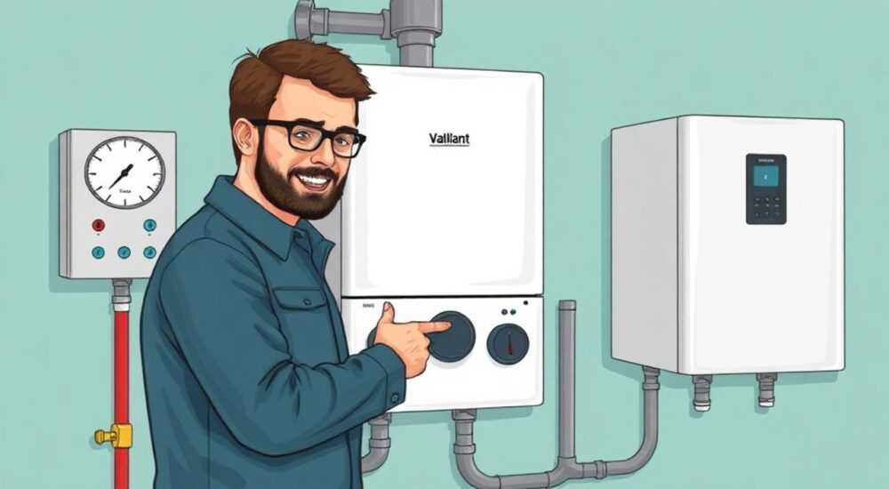 Котел vaillant как поднять давление
