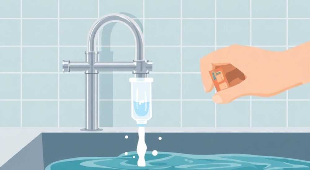 Кран для фильтра питьевой воды капает как починить