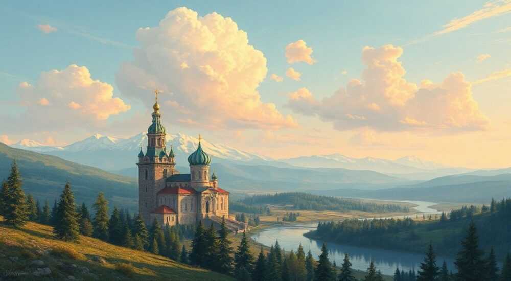 Красивые ландшафты россии