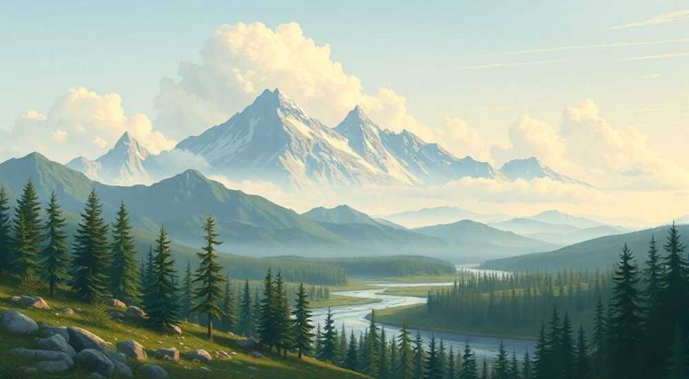 Красноярский край ландшафт
