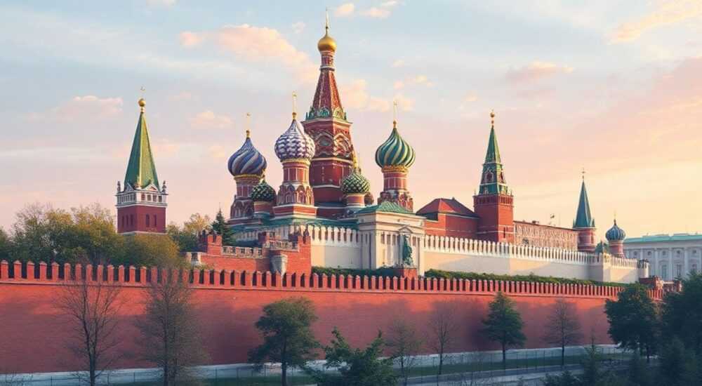 Кремлевская стена памятники архитектуры