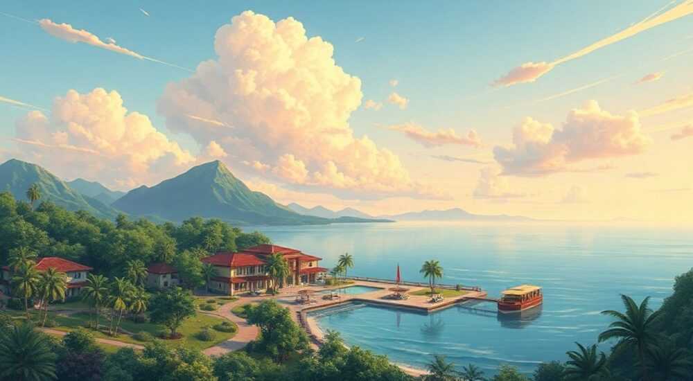 Курортные ландшафты
