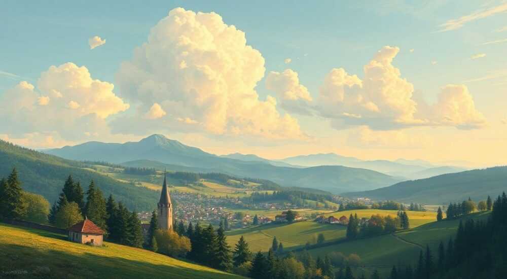 Ландшафт германии