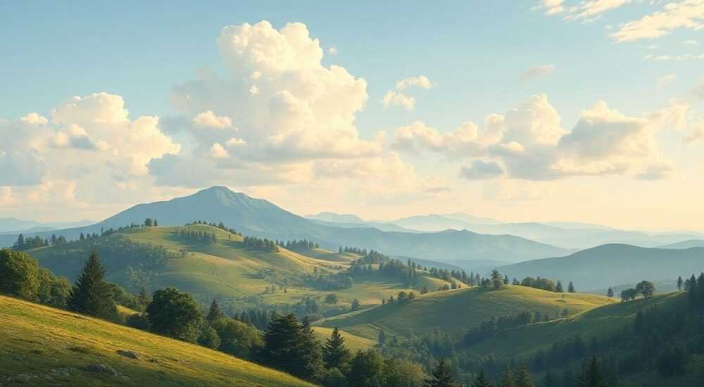 Ландшафт горка