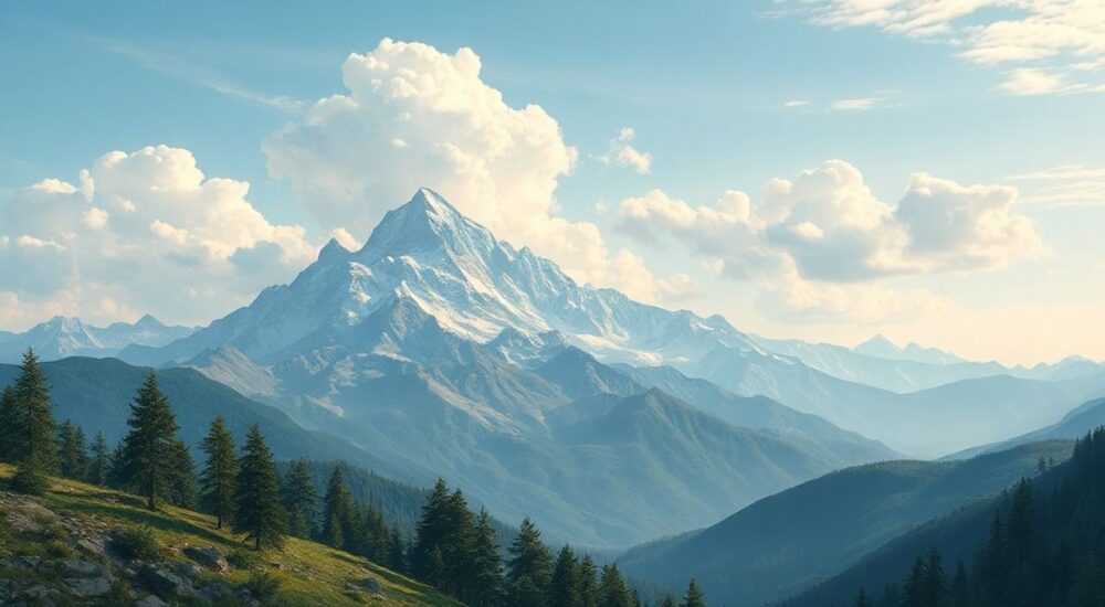 Ландшафт горный