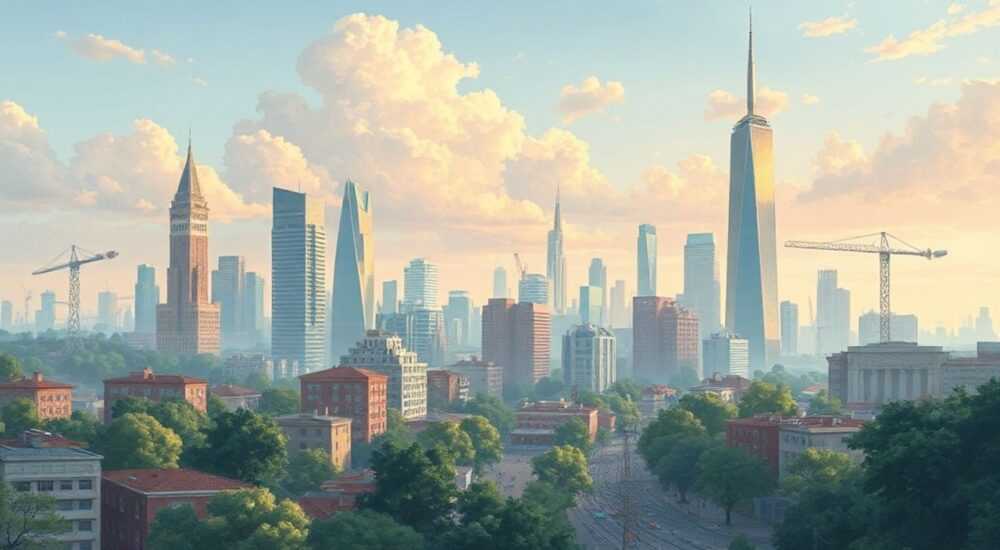 Ландшафт города это