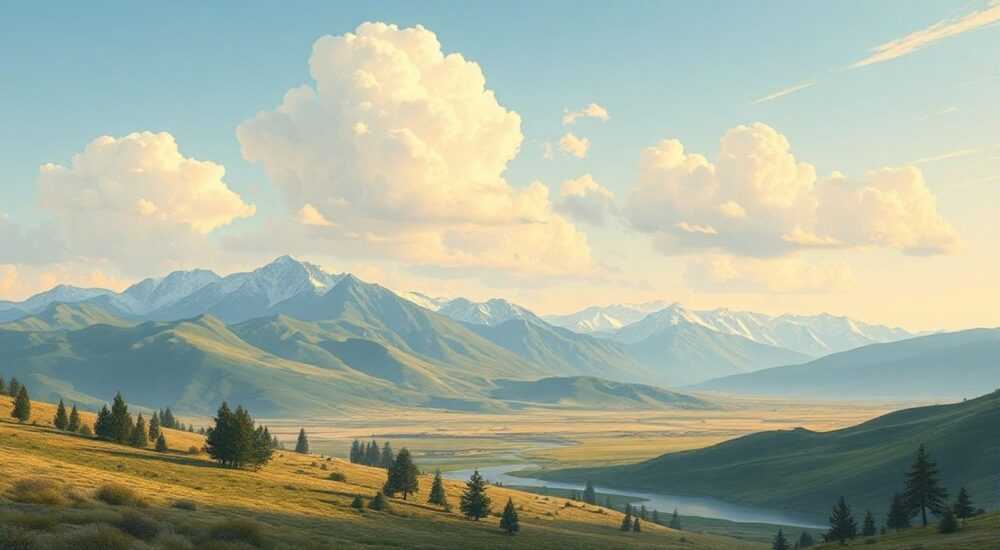 Ландшафт казахстана