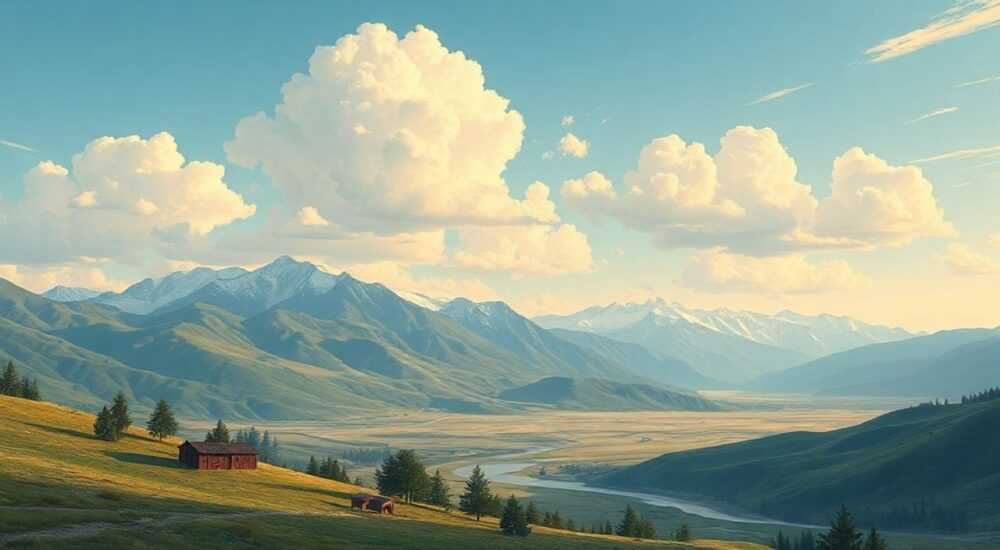 Ландшафт киргизии