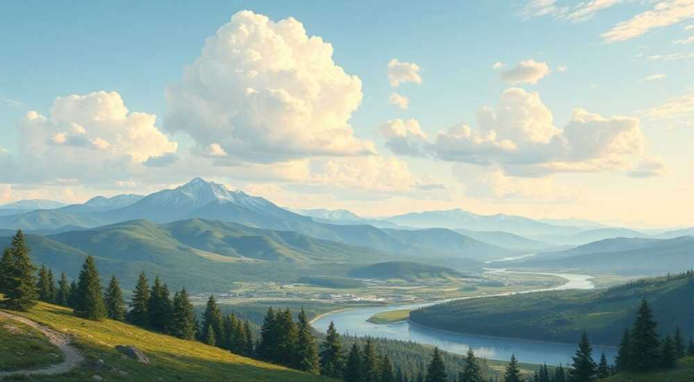 Ландшафт красноярского края