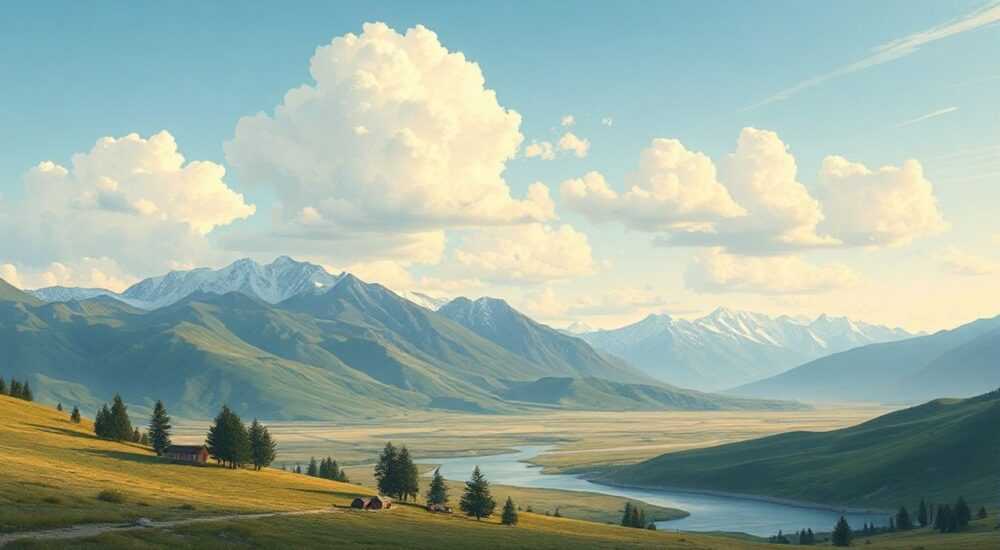 Ландшафт кыргызстана