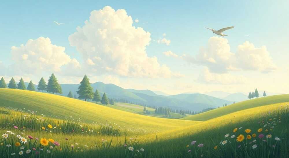 Ландшафт луга