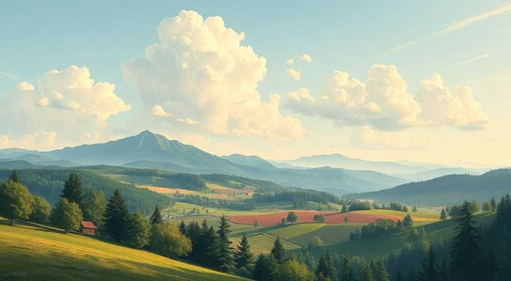Ландшафт по немецки