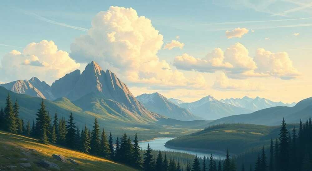 Ландшафт северной америки