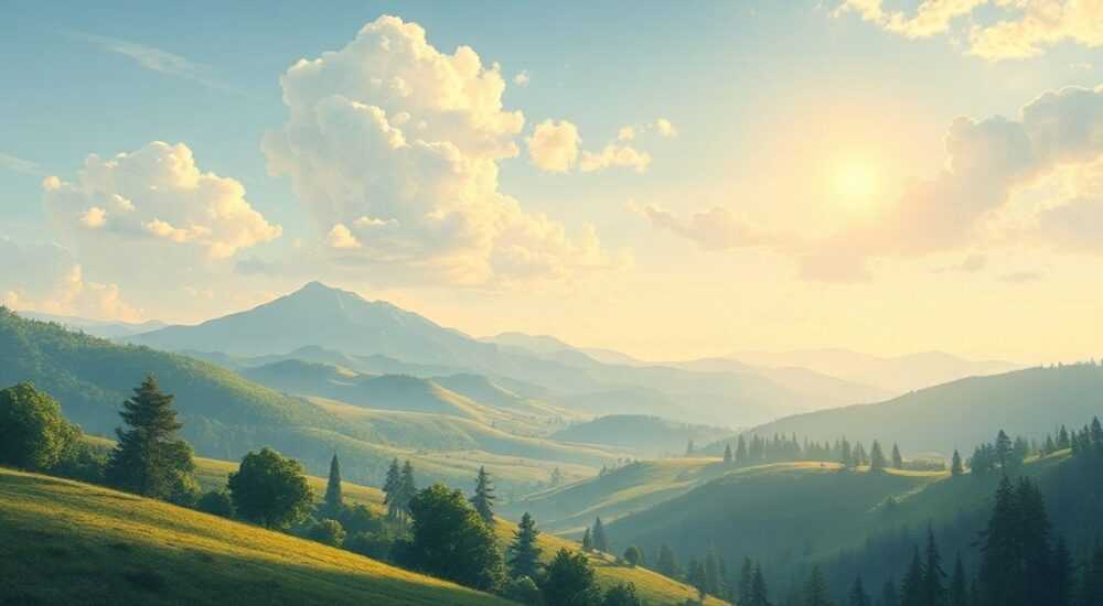 Ландшафт свет