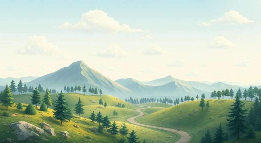 Ландшафт участок