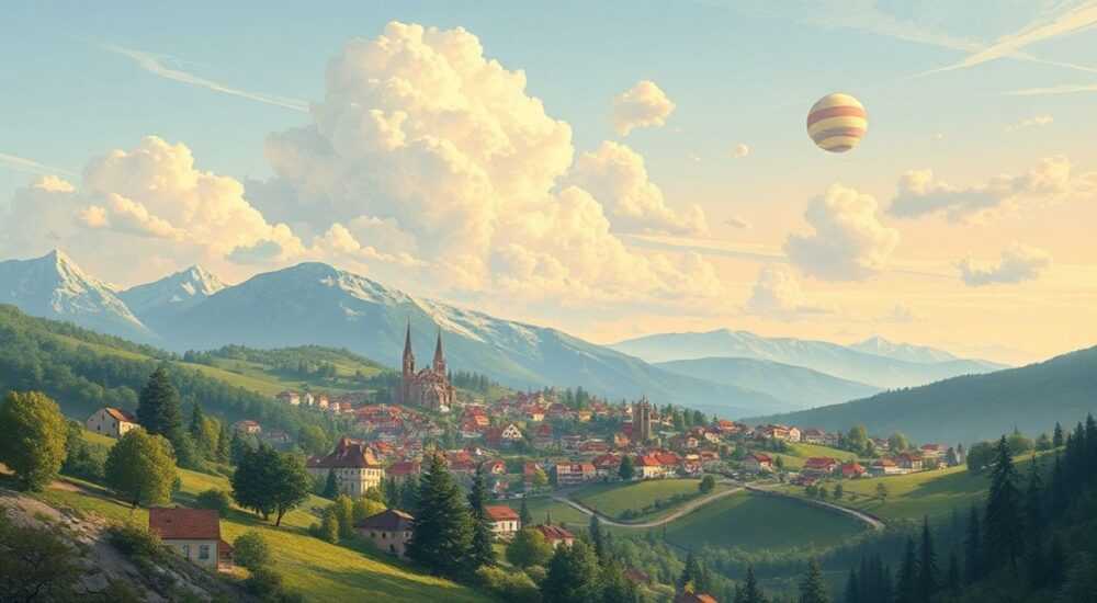 Ландшафт западной европы