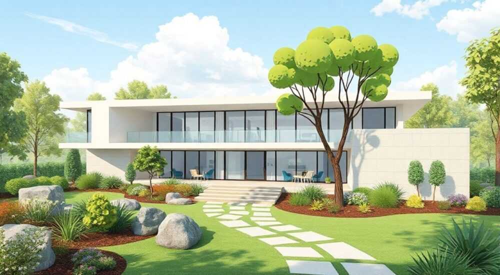 Ландшафтный дизайн в archicad