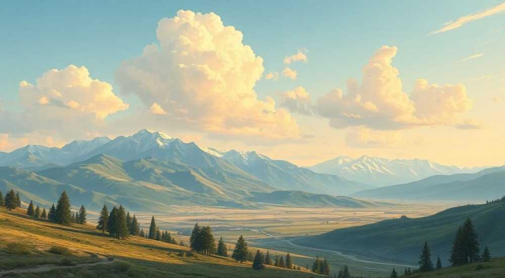 Ландшафты казахстана