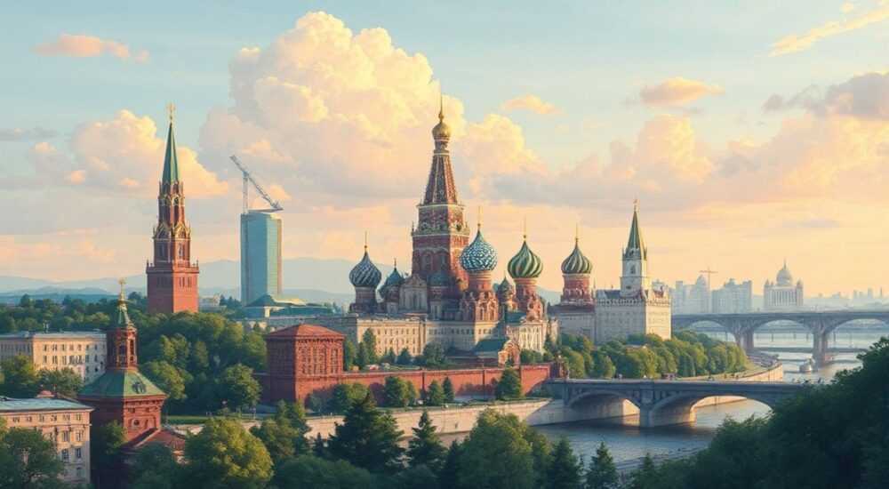 Ландшафты москвы