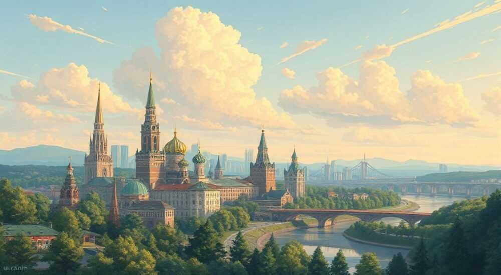 Ландшафты подмосковья