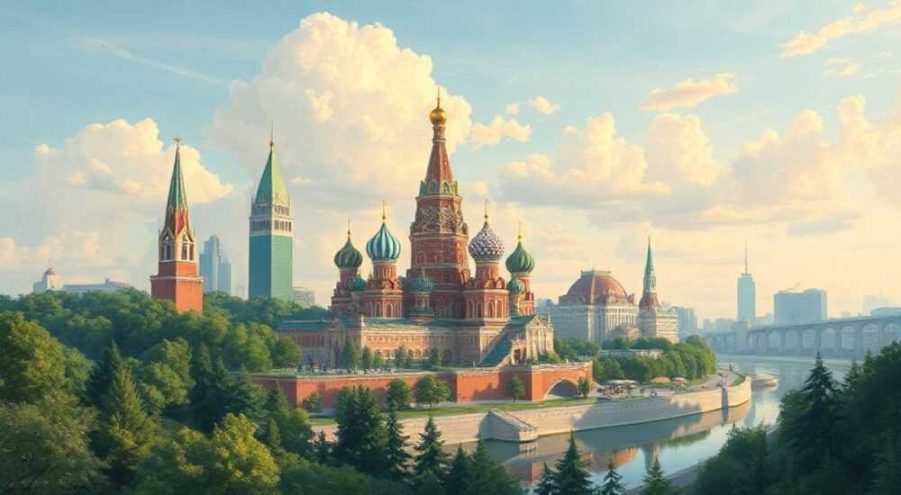 Ландшафты территории москвы природные