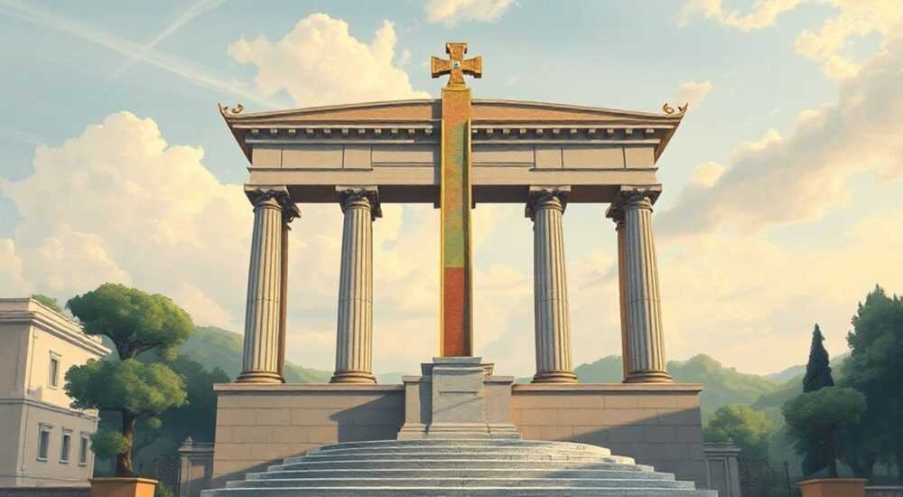 Латинский крест в архитектуре