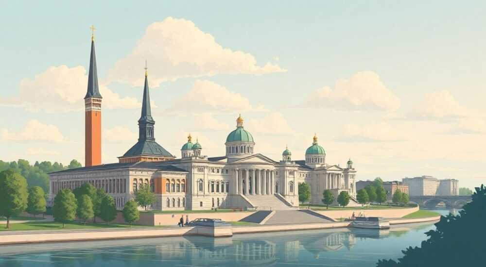 Латвия архитектура