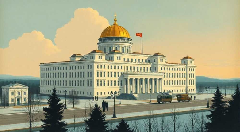 Ленинград архитектура советского модернизма 1955 1991