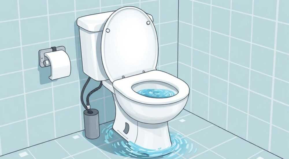 Льется вода в унитазе что делать