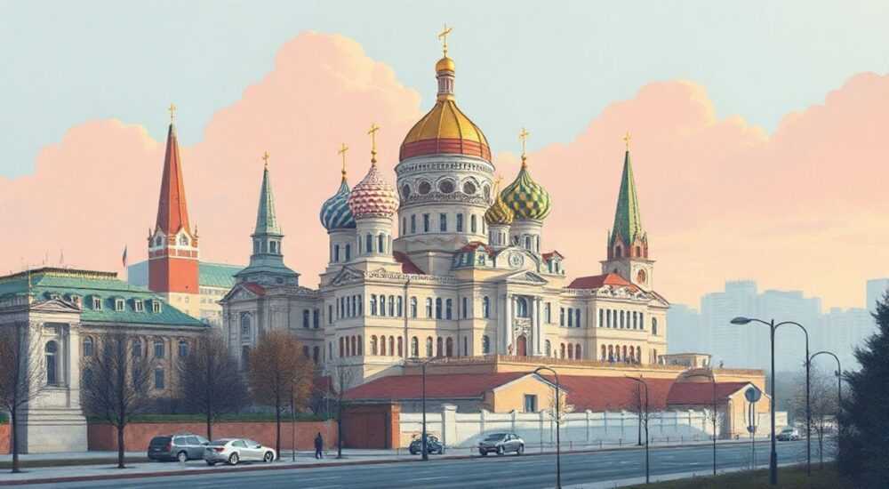 Марш москва архитектура
