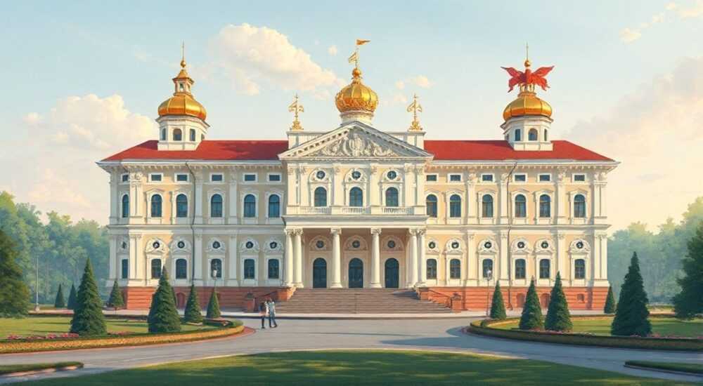Михайловский дворец архитектура
