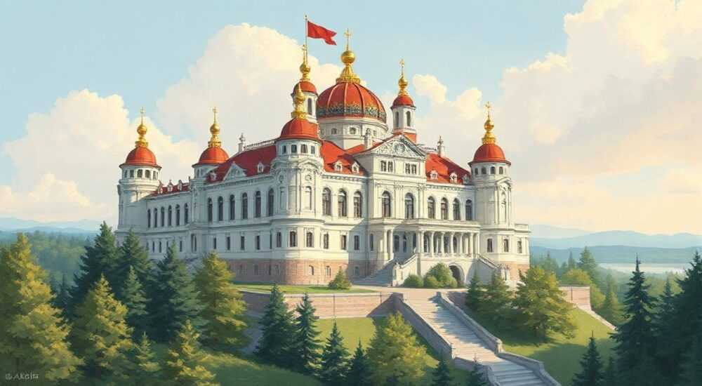 Михайловский замок архитектура