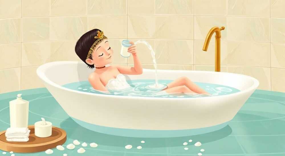 Молочные ванны клеопатры из какого молока