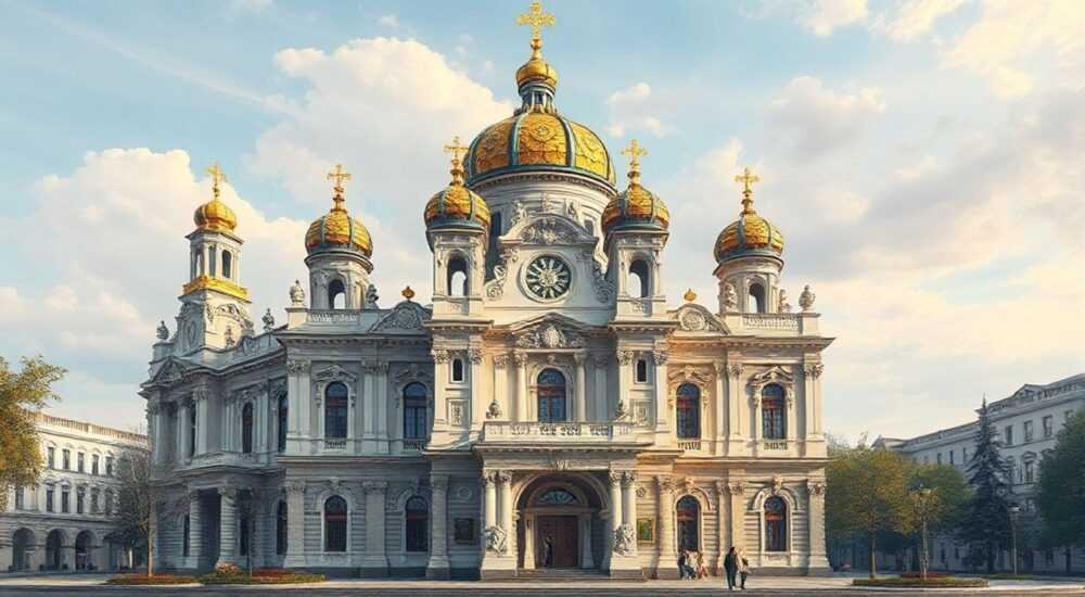Московское барокко дивное узорочье в архитектуре