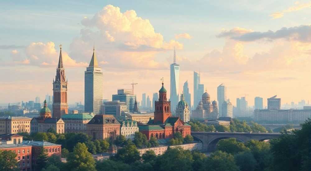 Москва ландшафт