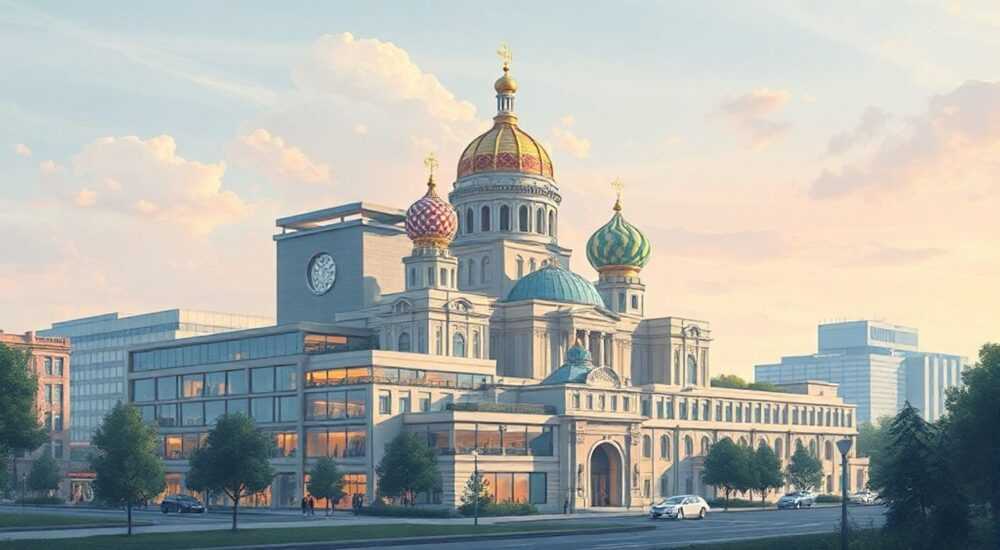 Москва современная архитектура
