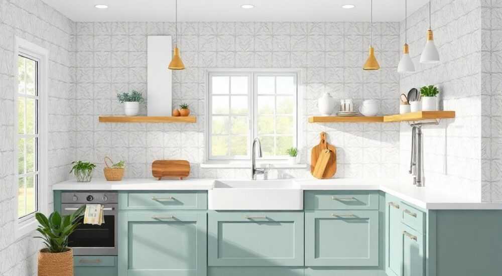 Моющиеся обои для кухни из чего сделаны