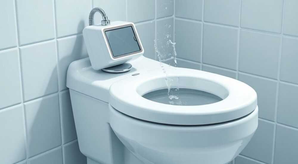 На бочке от унитаза скапливается конденсат что