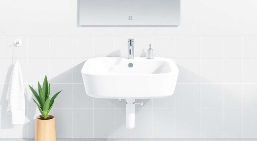 На какой высоте делать слив для раковины в ванной комнате