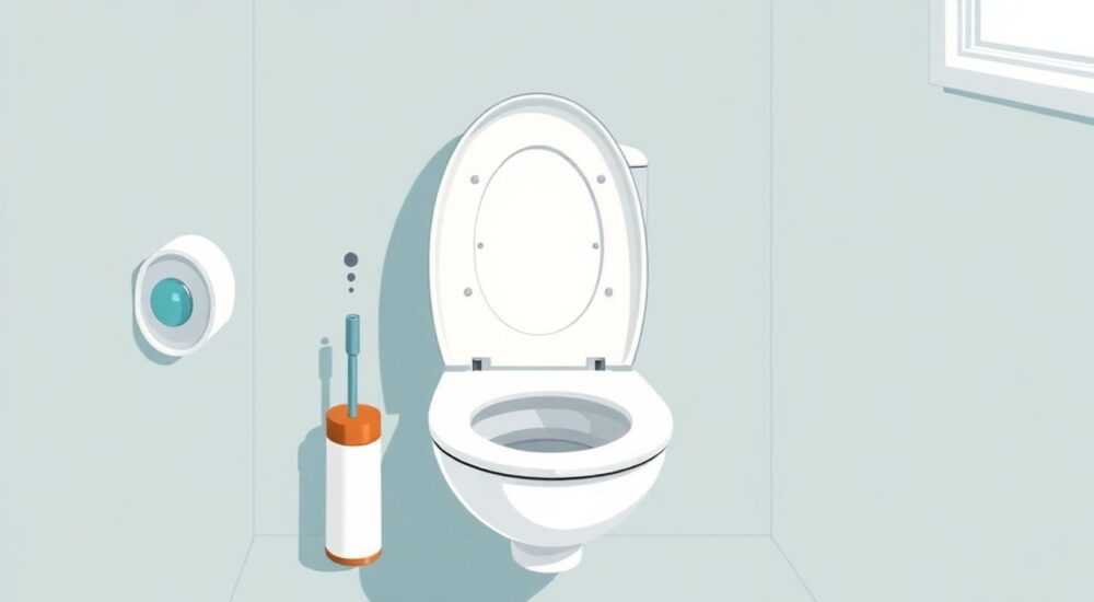 На какой высоте вешать ершик для унитаза